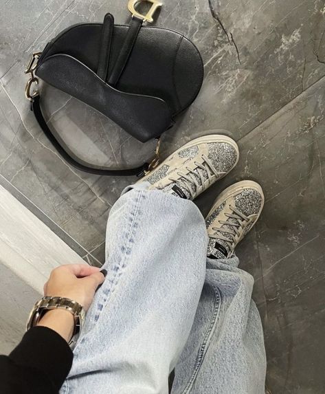 Dior Sneakers Outfit, Golden Goose Boots, Golden Goose Sneakers Outfit, Golden Goose Outfit, Dior Sneakers, Super Rich Kids, Shoe Wishlist, Golden Goose Sneakers, Shoe Inspo