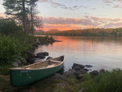 Canoe On Lake, Boat On Lake, Missouri Camping, Arizona Camping, Isle Royale National Park, John Muir Trail, The Adirondacks, Continental Divide, In Memory Of Dad