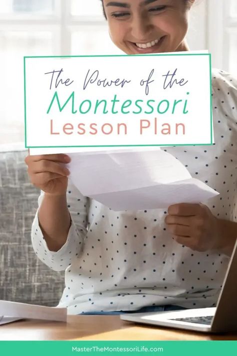 The Power of the Montessori Lesson Plan Montessori Lesson Plan, Montessori Lesson Plans, Language Arts Lesson Plans, Lesson Plan Pdf, Montessori Science, Montessori Environment, Montessori Lessons, Montessori Practical Life, Counseling Lessons