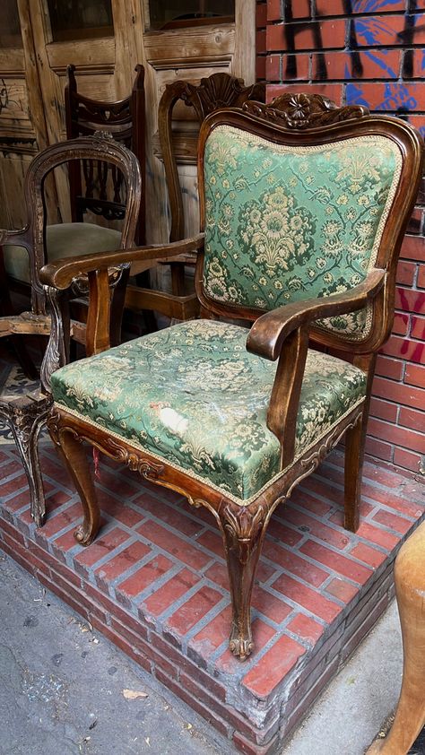 #vintage #aesthetic #decoration #oldisgold Aesthetic Decoration, Vintage Armchair, Vintage Chair, Armchair Vintage, Vintage Chairs, Vintage Aesthetic, Furniture, Home Decor, Home Décor