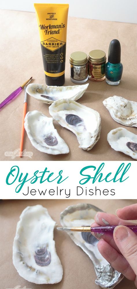 Diy Painted Oyster Shells, How To Decorate Oyster Shells, Painting On Oyster Shells, How To Paint Oyster Shells, Painting Oyster Shells, Paint Oyster Shells, Painting Oyster Shells Diy, Diy Oyster Shell, Painted Oyster Shells