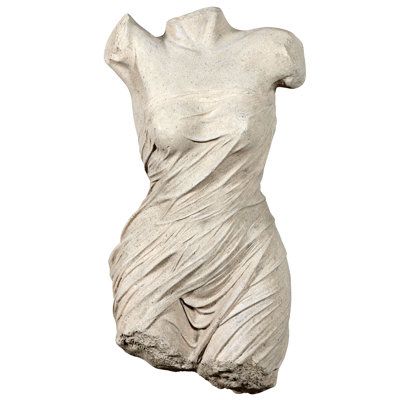 Body Statue Tattoo, Schiaparelli Moodboard, Greek Female Statue, Female Greek Statue, Nude Statue, Art Mannequin, Relaxed Pose, Female Statue, Ancient Greek Sculpture