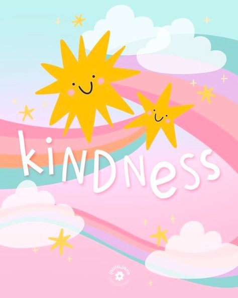 Portfolio — Laura Jane Illustrations Kindness Illustration, Apps Interface, Kindness Artwork, Kindness Day, Laura Jane, Illustration Projects, World Kindness Day, Day Illustration, Study Aesthetic