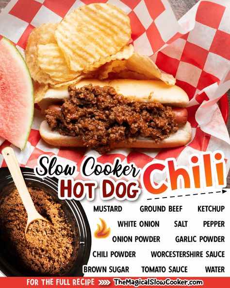 Sweet Coney Dog Sauce, Easy Hot Dog Chili Recipe, Chili Hot Dogs, Best Hot Dog Chili Recipe, Hot Dog Chili Sauce Recipe, Homemade Hot Dog Chili, Chili Dog Sauce, Dog Meals, Hot Dog Sauce Recipe