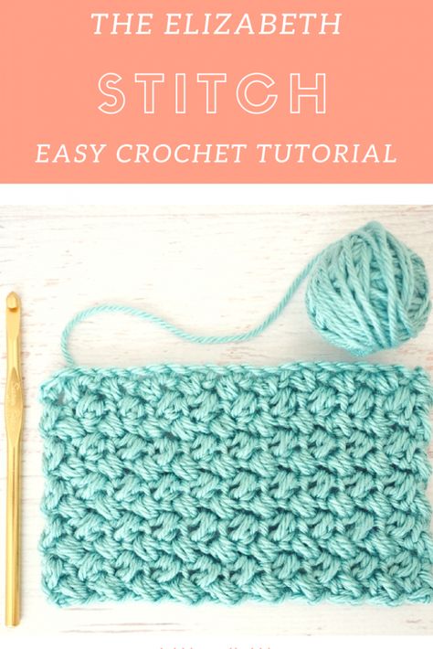 Virkning Diagram, Dishcloth Crochet Pattern, Easy Crochet Stitches, Crochet Stitches Video, Crochet Dishcloths, Crochet Blog, Crochet Stitches For Beginners, Easy Stitch, Haken Baby