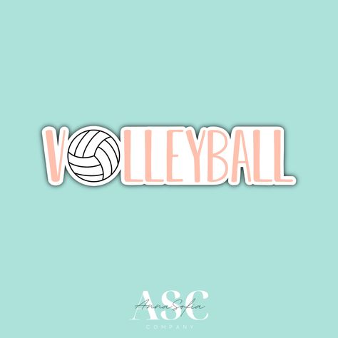 Volleyball Stickers Aesthetic, Preppy Volleyball, Volleyball Stickers, Volleyball Quotes Funny, Volleyball Pics, Volleyball Jokes, Volleyball Backgrounds, Volleyball Aesthetic, Sticker Mirror