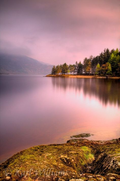 Rowardennan: the view northwards from Lochan Maoil Dhuinne on a calm morning. Loch Lomond Scotland, Take The High Road, Loch Lomond, Body Of Water, Scotland Travel, Beautiful World, Glasgow, Beautiful Landscapes, Wonders Of The World