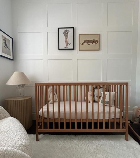 🤍🧸🦁🤎 Neutral Baby Boy Nursery, Wainscoting Nursery, Boy Nursery Themes, Baby Boy Nursery Themes, Baby Boy Nursery, Nursery Neutral, Baby Boy Nurseries, Neutral Baby, Wainscoting