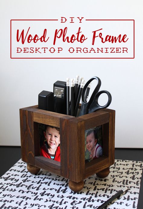 Diy Wood Picture Frame, Diy Wood Picture, Diy Desk Plans, Bday Gifts For Him, Surprise Gifts For Him, Desk Organization Diy, Thoughtful Gifts For Him, Romantic Gifts For Him, Diy Gifts For Dad