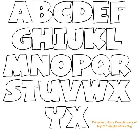 Alphabet Letters to Trace and Cut Out Free Printable Alphabet Templates, Letter Stencils To Print, Block Letter Alphabet, Free Printable Letter Stencils, Letter Stencils Printables, Stencil Lettering, Printable Letter Templates, Alphabet Letter Templates, Alfabeto Disney