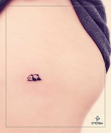 Can't Get Up Unique Animal Tattoos, Small Animal Tattoos, Animal Tattoos For Men, Animal Tattoos For Women, Sloth Tattoo, Tiny Bird Tattoos, Cute Animal Tattoos, Panda Tattoo, Bird Tattoos