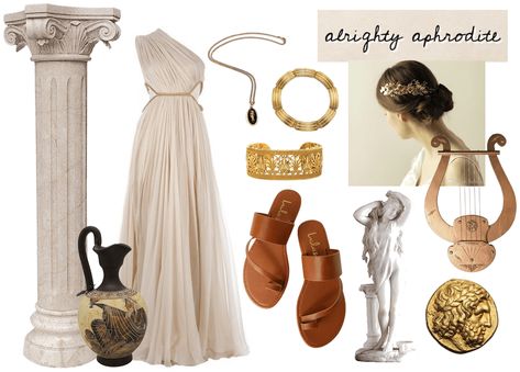 Greek Goddess Outfit, Greek Party Theme, Greek Party, Greek Goddess Dress, Birthday Costume, Goddess Outfit, Greek Columns, Grecian Goddess, Fandom Fashion