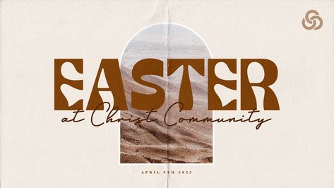 Easter Church Graphic, Easter Sermon Graphic, Easter Graphics Church, Pro Presenter, Church Social Media, Easter Graphic Design, Easter Friday, Media Ministry, Church Outreach