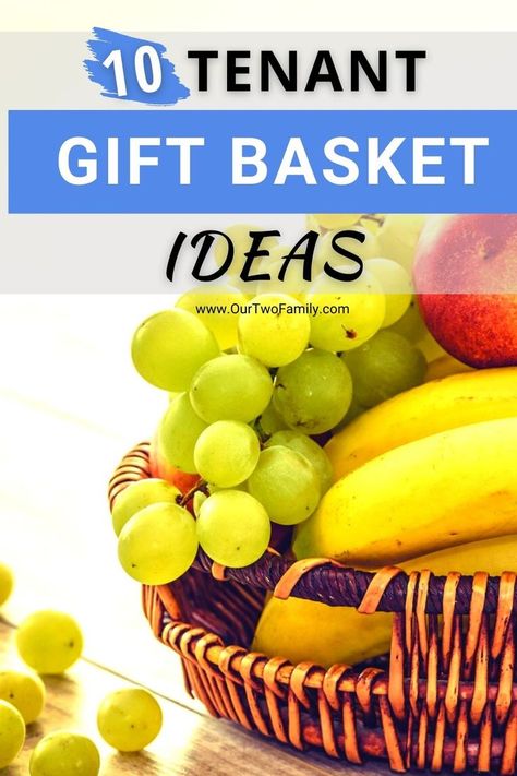 Tenant Gift Basket Ways To Say Welcome, Tenant Gifts, Housewarming Gift Ideas First Home, Welcome New Neighbors, Welcome Basket, Housewarming Gift Baskets, Food Basket, New Neighbors, Gift Basket Ideas