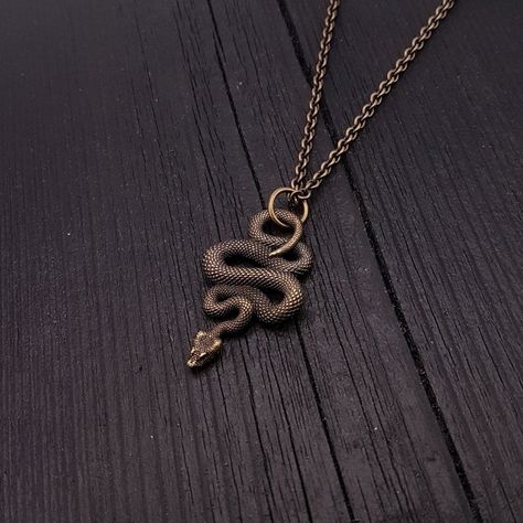 Viper Snake, Raven Skull Necklace, Serpent Jewelry, Iron Jewelry, High Fashion Jewelry, Snake Pendant, Snake Jewelry, Jewelry Care Instructions, Ball Necklace