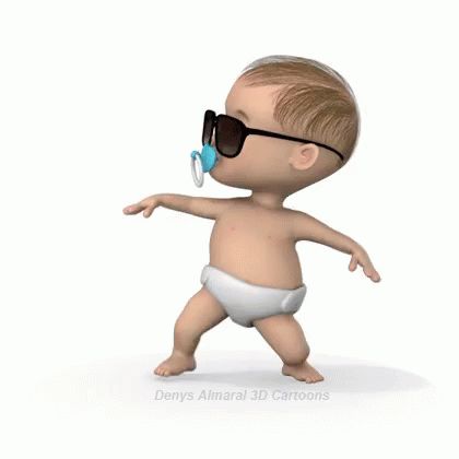 Dancing Whoop GIF - Dancing Whoop Dance - Discover & Share GIFs Bebe Video, Funny Emoji Faces, Animated Emoticons, Funny Emoticons, Dancing Baby, Gif Lucu, Dancing Gif, Funny Emoji, Gif Pictures