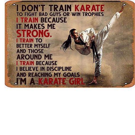 Karate Motivation, Karate Wallpaper, Karate Aesthetic, Bjj Humor, Taekwondo Quotes, Tkd Taekwondo, Karate Quotes, Jiu Jutsu, Karate Outfit