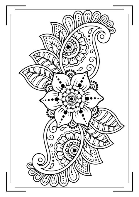 Handbuilding Pottery, Mehndi Flower, Turtle Coloring Pages, Flower Pattern Drawing, Mandala Animal, Desain Quilling, Mandala Patterns, Mandala Art Therapy, Siluete Umane