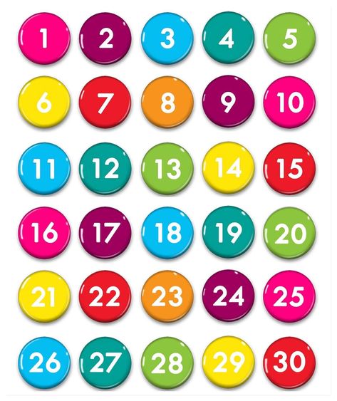 Colorful Numbers, Preschool Activities Printable, Alphabet Crafts Preschool, Reading Comprehension Lessons, Preschool Classroom Decor, Classroom Calendar, Alphabet Crafts, Kids Math Worksheets, Alphabet Flashcards