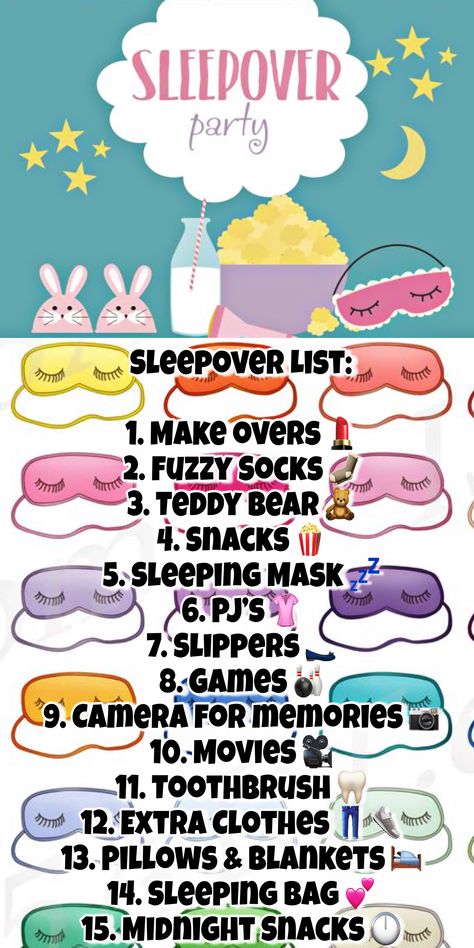 Sleepover Must Haves, Sleepover Fun, Teen Sleepover Ideas, Birthday Sleepover Ideas, The Sleepover, Slumber Party Birthday, Teen Sleepover, Kids Sleepover, Birthday Sleepover