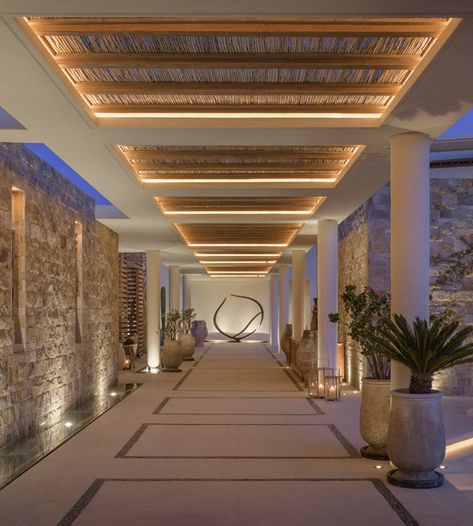 Casa Cook Hotel, Restaurants Design, Luxury Hotels Lobby, Hotel Corridor, Casa Cook, Caribbean Hotels, Resort Interior, Corridor Design, Bali Resort