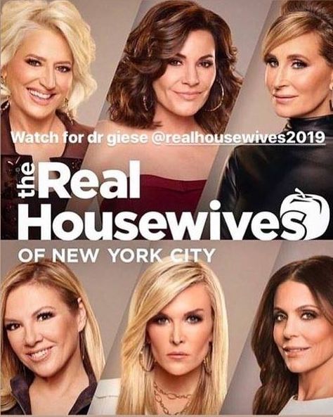 Look for Dr. Sharon Giese on this season's Real House Wives of New York City ! New York Quotes, Dorinda Medley, Series Online Free, Tv Poster, Real Housewives Of New York, Free Tv Shows, Bethenny Frankel, Housewives Of Atlanta, Tv Series Online