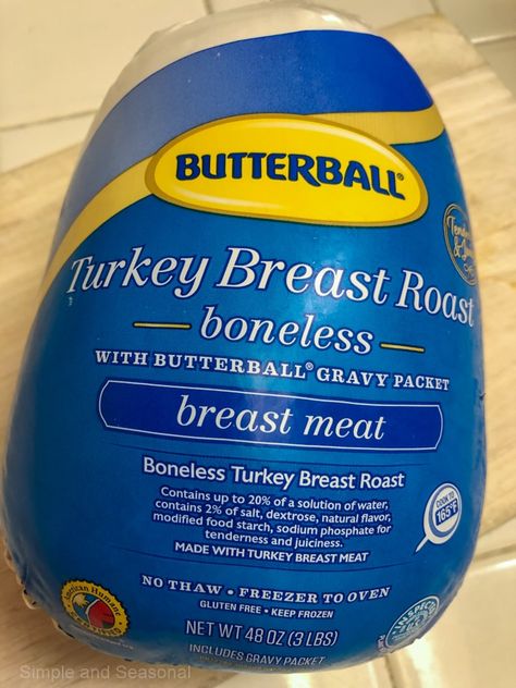 Boneless Turkey Roast, Turkey Breast Roast, Cooking A Frozen Turkey, Turkey Breast Crockpot, Crockpot Express, Moist Turkey, Butterball Turkey, Cooking Turkey Breast, Slow Cooker Turkey Breast