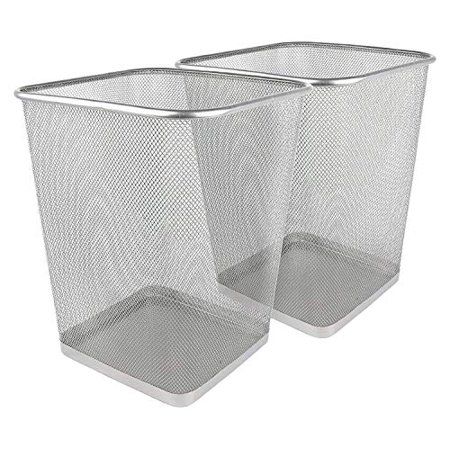 Metal Trash Cans, Garbage Containers, Kitchen Trash Cans, Waste Paper, Trash Bins, Garbage Can, Waste Basket, Steel Mesh, Wire Mesh