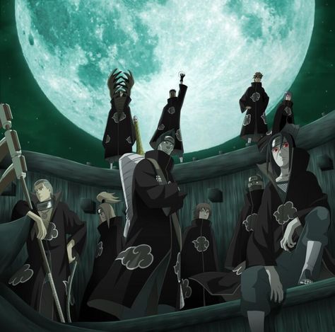 Akatsuki Naruto Akatsuki Clan, Poses Manga, Naruto Painting, Itachi Uchiha Art, Naruto Vs Sasuke, Profil Anime, Gothic Anime, Anime Akatsuki, Cool Anime Wallpapers