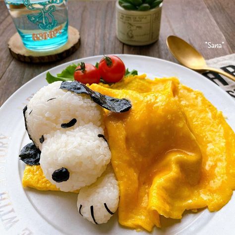 Design Cibo, Kreative Snacks, Decorações Com Comidas, Food Art For Kids, Amazing Food Decoration, Food Artists, Amazing Food Art, Snoopy Pictures, Easy Food Art