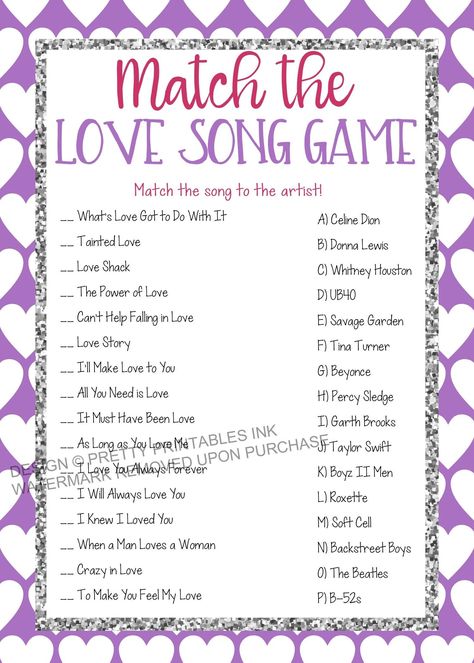 Valentine's Day Game, Wedding Shower Activities, Galentine's Party, Valentine's Day Party Games, Valentine Party Game, Engagement Party Games, School Valentines, Valentinstag Party, Valentines Games