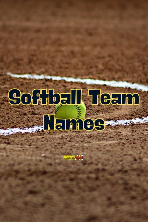 Softball team names Softball Team Names Ideas, Softball Aesthetic, Softball Team Names, Softball Teams, Travel Softball, Slow Pitch Softball, Mud Run, Softball Team, Swim Team