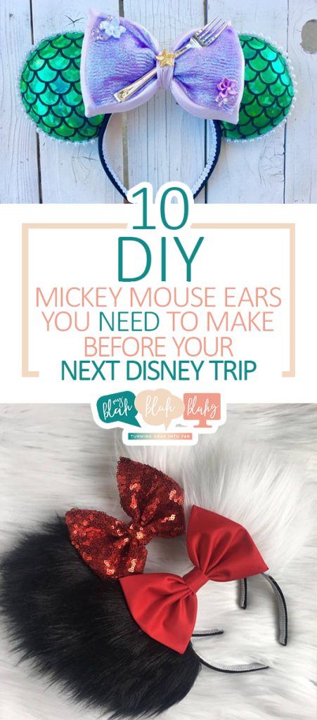 10 DIY Mickey Mouse Ears You NEED to Make Before Your Next Disney Trip • Birthday Mickey Ears Diy, Diy Disney Ears Templates, Mouse Ears Diy, Bean Crafts, Disney Diys, Diy Mickey Mouse Ears, Mouse Craft, Ear Designs, Diy Mickey Mouse