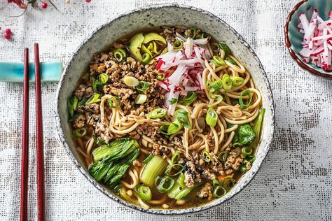 Share me on Pinterest Ground Turkey Ramen, Turkey Ramen, Ramen Bowl Recipe, Dashi Broth, Hello Fresh Recipes, Beginner Meal Planning, Ramen Recipes, Ramen Bowl, Hello Fresh