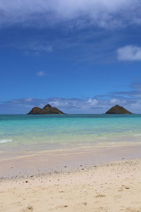 Lanikai Beach, Dream Holiday, Oahu, Hawaii, Water, Travel