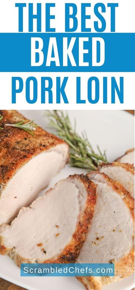 Pork Loin Recipes Oven Baked Easy, Pork Loun, Easy Pork Loin Recipes, Pork Lion Recipes, Pork Loin Oven, Boneless Pork Loin Recipes, Pork Loin Recipes Oven, Baked Pork Loin, How To Cook Garlic