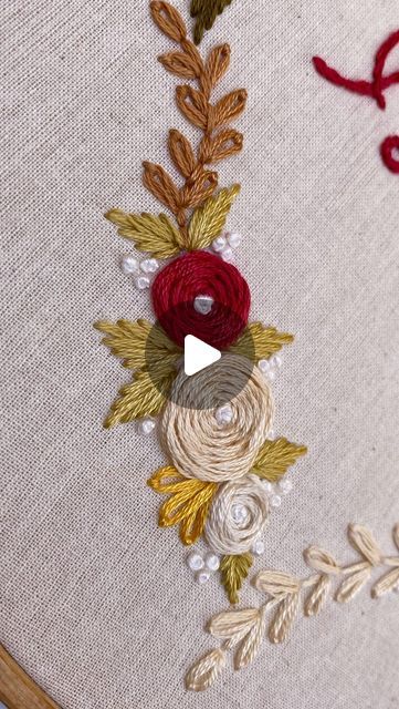 Lily . PDF patterns & Embroidery tutorials on Instagram: "How to stitch woven wheel stitch 🪡🌸

Save this reel for later 💾

PDF pattern “I love you” for 8” hoop with embroidery guide book and full video tutorial (20 min)

Download on my store and get 20% off 

Link in bio

Follow for more embroidery tutorials 🪡
Send to a friend 👯‍♀️
#embroideryartbyelham" Woven Wheel Stitch, Embroidery Guide, How To Stitch, Send To A Friend, Patterns Embroidery, Pdf Patterns, Embroidery Tutorials, Guide Book, Video Tutorial