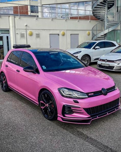 PINK GOLF 7.5 GTD 🔥 🚗: @_darkprod_ Car illustrations: @vinny_artworks #golf7gtd #golfgtd #golfgti #golf7gti #golf7 #gplfmk7 #vwgolfgti #vwgolf #vwgti #mk7gti #golfr #vwcity Golf 7 Gtd, Gti Car, Golf Gtd, Chevrolet Sail, Golf 7 Gti, Gti Mk7, Polo Gti, Purple Car, Girly Car