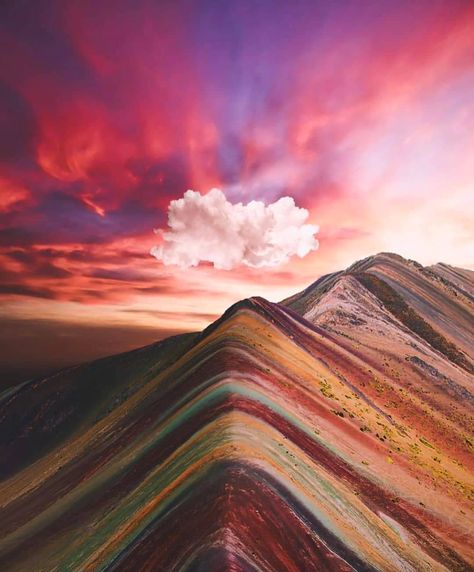 8,469 Likes, 46 Comments - Geologist  Perú| Geology Earth (@geology_peru) on Instagram: “Rainbow Mountain🌈🌈   Post © @oliveryon_777 Photo copyright © Unknown / direct…” Rainbow Mountains Peru, Rainbow Mountains, Colorful Mountains, Rainbow Mountain, Exotic Places, Peru Travel, Southwest Art, Soul Searching, Zadar