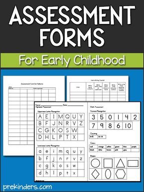 Prek Assessment Checklist, Prek Evaluation, Assessment For Preschool, Prek Assessment Free Printable, Large Group Activities Preschool, Assessments For Preschool, Prek Assessment, Preschool Assessment Forms, Letter Assessment