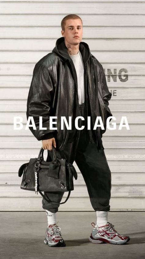 Balenciaga Outfit, Balenciaga Fashion, Street Wear Outfits, Brand Campaign, Photo Model, Black Love, Justin Bieber, Male Models, Beautiful Outfits