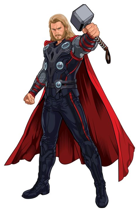 picture of thor avengers Marvel - Yahoo Image Search Results Thor Cartoon, Thor Drawing, Thor Characters, Thor Superhero, Thor Art, Marvel Avengers Comics, Avengers Cartoon, Superhero Cartoon, Avengers Characters