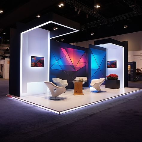 Trade Show Booth Design Exhibitions, Both Design Exhibition, Modern Exhibition Booth Design, Event Booth Design Exhibitions, Expo Booth Design, Tradeshow Booth Design, Stand Modular, Booth Design Exhibition, Event Booth Design