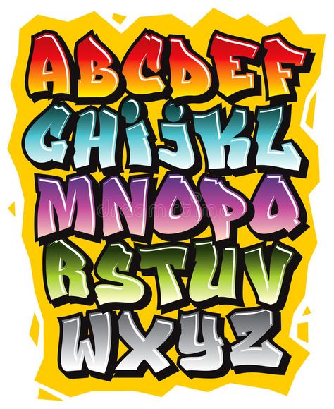 Letras Comic, Comic Graffiti, Free Graffiti Fonts, Cool Fonts Alphabet, Graffiti Alphabet Styles, Alphabet Graffiti, Doodle Font, Graffiti Lettering Alphabet, Comic Font