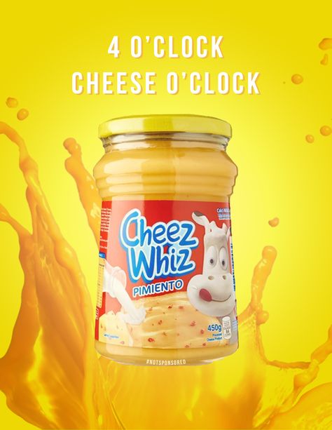 advertising design, graphic design, cheez whiz, cheese Cheese Advertising, Cheese Ideas, Cheez Whiz, Cheese Whiz, Cheese Design, Cheese Brands, How To Store Bread, Poster Ads, Cheez It