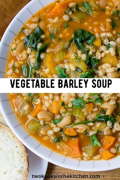 Soup Recipes Comfort, Soup Recipes Vegetarian, Soup Recipes Healthy, Barley Soup Recipe, Vegetable Barley Soup, Soup Making, Hearty Soup Recipes, Comfort Soup Recipes, Healthy Vegetable