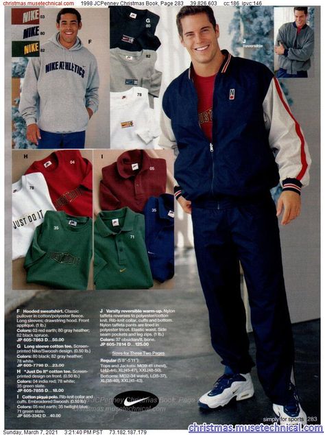 Merch Catalogue, Men Retro Outfit, 1990s Mens Fashion, Vintage Outfits Boys, Jcpenney Catalog, 90s And 2000s Fashion, 2000s Fits, 90s Early 2000s Fashion, Y2k Mens