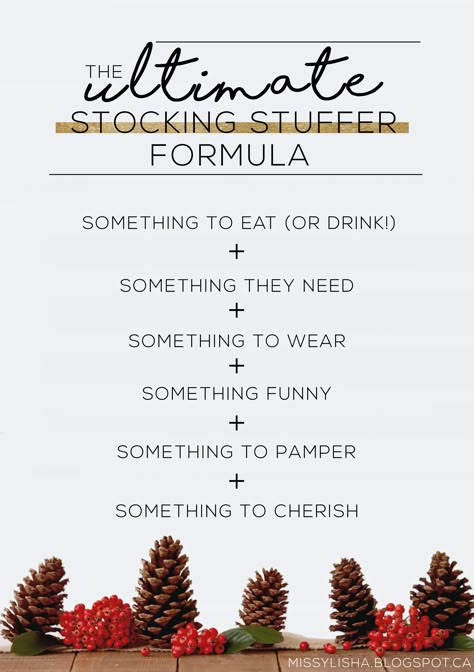 The ULTIMATE stocking stuffer guide! Make sure you give the perfect gift, everytime! What To Put In A Stocking, Yule Ideas, Christmas Vacation Party, Surviving Christmas, Christmas Gift Games, Fun Christmas Party Games, Diy Christmas Presents, Christmas Hacks, Holiday Stocking