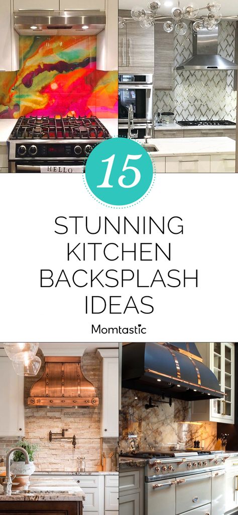 Use these kitchen backsplash ideas as inspiration to update your home. Wall Paper Backsplash, Ideas For Kitchen Backsplash, Backsplash Herringbone, Creative Backsplash, Back Splashes, Modern Backsplash, Backsplash Patterns, Backsplash Wallpaper, Farmhouse Backsplash