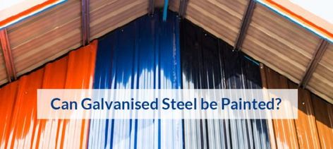 How To Paint Galvanized Sheet Metal How To Paint Galvanized Metal, Painting Corrugated Metal, Paint Galvanized Metal, Painting Galvanized Metal, Sheet Metal Wall, Corrugated Metal Fence, Zinc Sheet, Painting Sheets, Galvanized Sheet Metal